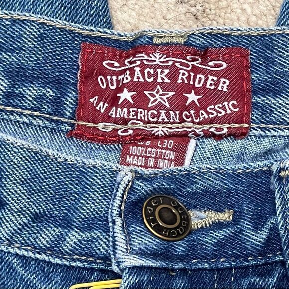 Outback Ryder women’s size 8 straight leg, hundred percent cotton denim jeans - Picture 3 of 5